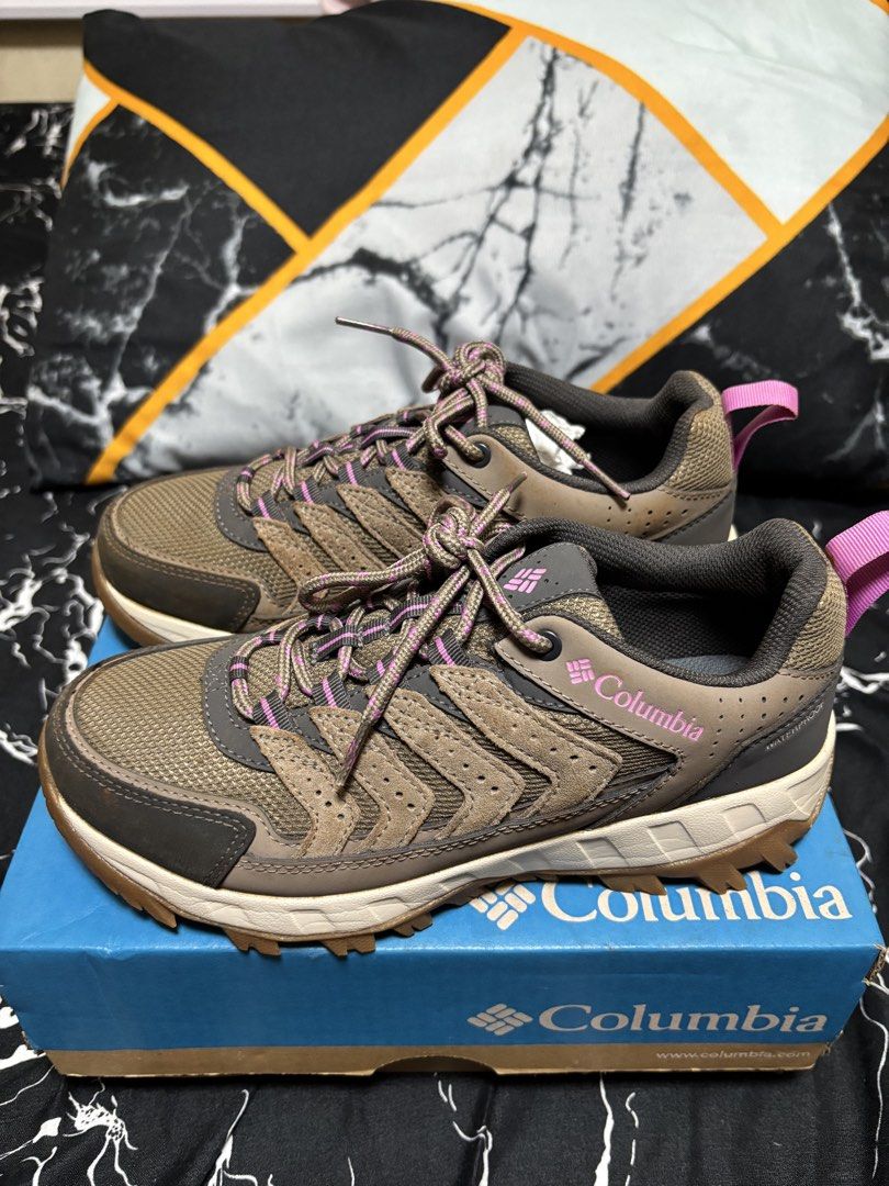 Columbia Strata Trail Low (Womens) (Category: Hiking & Camping) located in Caloocan City. Submitted by aeymarie (Listing ID 1468212937, Image 1). Description: FOR SALE Columbia Women’s Strata Trail Low WP ✅ Size 24cm / EU 38 / UK 5 ✅ Original Columbia ✅ Waterproof ✅ Bought in Hong Kong ✅ 1x used (hiking) ✅ Good condition ✅ With original box No major issues. Minimal signs of use only. RFS: quit hiking Price: ₱4,500 (Negotiable) Meetup: Tanza / Ala