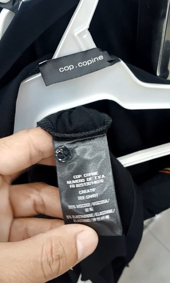 cop.copine 2pcs (Category: Others Tops) located in Bacolod City. Submitted by cadizthrifter (Listing ID 1468122933, Image 2). Description: cop.copine 2pcs aspack size small to med as new condition.