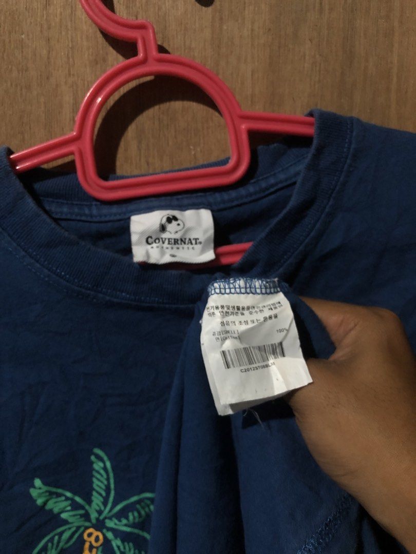Covernat X Peanuts (Category: Tshirts & Polo Shirts ) located in Zamboanga. Submitted by rifthrift.zc (Listing ID 1468196696, Image 3). Description: W20 L28 good condi no issue need wash color rate 9/10 .