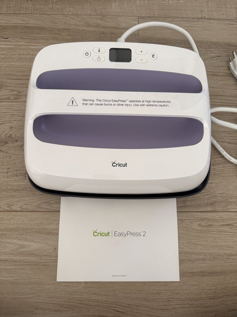 Cricut EasyPress 2 (Category: Printers, Scanners & Copiers) located in Bacoor. Submitted by cts217 (Listing ID 1468115822, Image 2). Description: - Product: Cricut EasyPress 2 heat press machine - Condition: Excellent, well-maintained and fully functional - Inclusions: Welcome booklet, pressing mat, and storage bag - Ideal Use: DIY crafts, custom apparel, and HTV projects - Delivery/Pickup: Buyer to book courier/pickup, or shipping via GGX availa