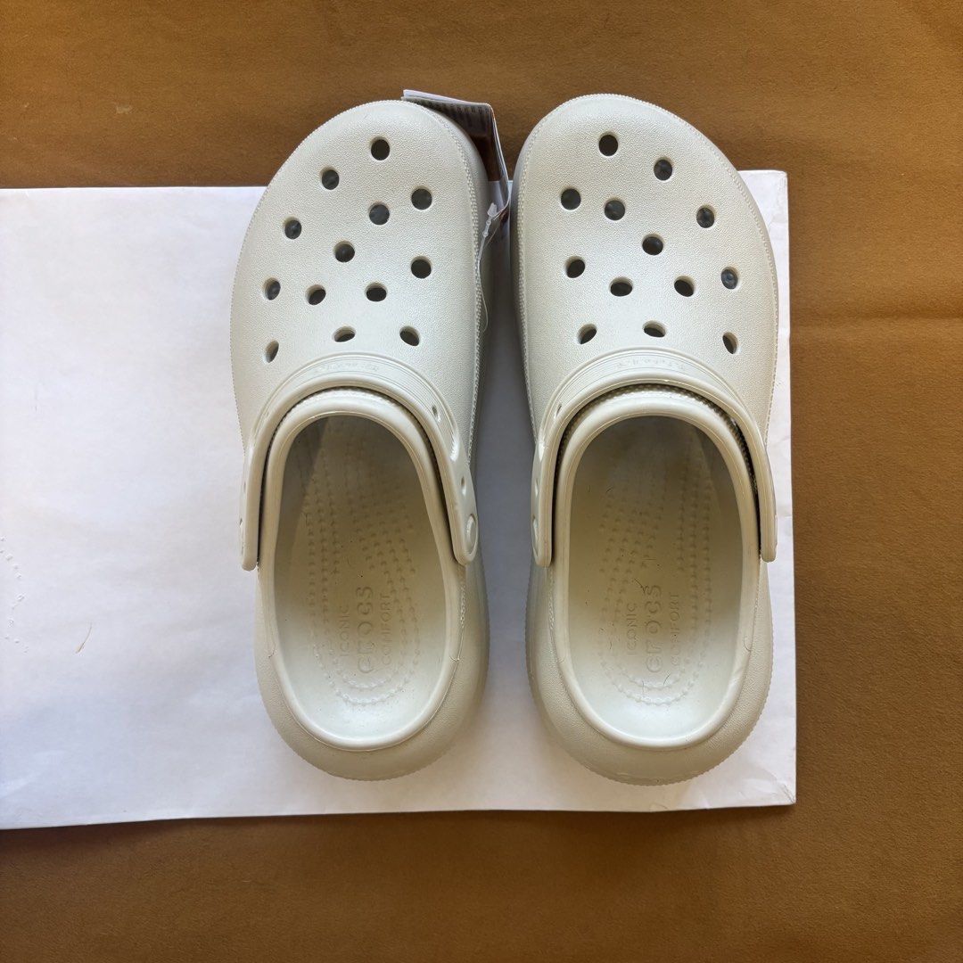 Crocs Crush Clog in Bone (Category: Slippers and slides) located in Quezon City. Submitted by _amcc (Listing ID 1468144551, Image 1). Description: - Brand new, unused - Authentic - gifted to me! - stored properly.
