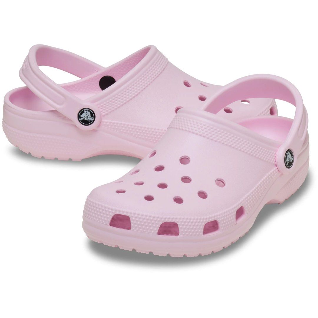 Crocs Pink Milk US 8 (Category: Slippers and slides) located in Quezon City. Submitted by azarels (Listing ID 1468184809, Image 1). Description: JIBBITZ NOT INCLUDED PO Size: W8 Authentic Crocs I don’t need it anymore + local sf 📍QC.