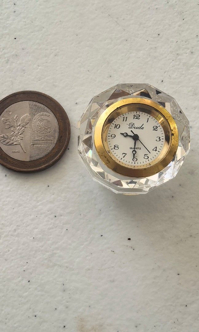 Crystal watch working with battery (Category: Charms) located in Tuguegarao City. Submitted by zenphoenix-7ad615 (Listing ID 1468066144, Image 1). Description: Pretty in actual Working watch.