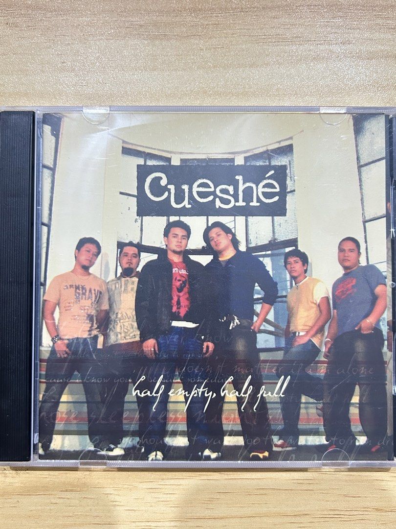 Cueshe - Half empty, half full (Category: CDs & DVDs) located in Quezon City. Submitted by mus1conerecordz (Listing ID 1468087626, Image 1). Description: 📌 First to pay basis 📌 Case is not graded 📌 Payment thru Gcash 📌 Shipping thru LBC, Gogo express, JNT & delivery via Lalamove PM lang po. Thank you! 🙂.