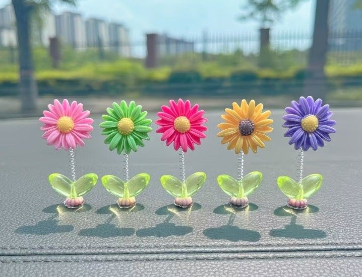 Cute Flowers design 5pcs with adhesive (Category: Other Home Decor) located in Manila. Submitted by zenearth.f74797 (Listing ID 1468136113, Image 2). Description: Pwede sa ibabaw ng tv, ebike, car, table, etc. 5pcs diff. color Luzon area only!.