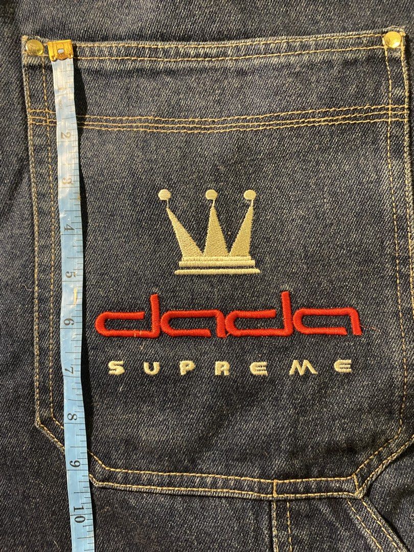 DADA SUPER ME (Category: Jeans) located in Baguio. Submitted by where2wear.epbi (Listing ID 1468063447, Image 3). Description: Dimes 🔽🔽🔽 Waist: 34” Length: 45” Thigh: 14 ½ “ Hem: 10 via tape measure Laid flat Condition: Excellent, Good as new Issue: None ₱2,799.