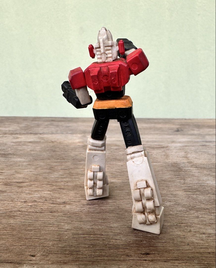 Daimos Super Robot Wars Gashapon Mini Figure (Category: Action & Battle Toys) located in Mandaluyong City. Submitted by collectorsobsessions (Listing ID 1468071106, Image 3). Description: - Figure not Mint but still in Very Good condition. - With some dirt and staining due to age. - Left foot is a bit tilted so it needs to be adjusted at times so the figure can stand. - Comes as is, what you see is what you get. - PRICE: P900.