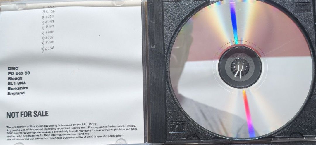 Dance Music Classics (CD) Volume II Remixes DJ Only (Category: CDs & DVDs) located in Manila. Submitted by ruelcabrer77078 (Listing ID 1468208693, Image 2). Description: - Rare DMC Dance Music Classics Volume II Remixes promotional CD for DJs only - Tracklist features legendary remixes of Queen, Van Halen, R.E.M., Simple Minds, Sister Sledge, Black Box, and more - Includes original jewel case - Note: Features handwritten track times on the insert