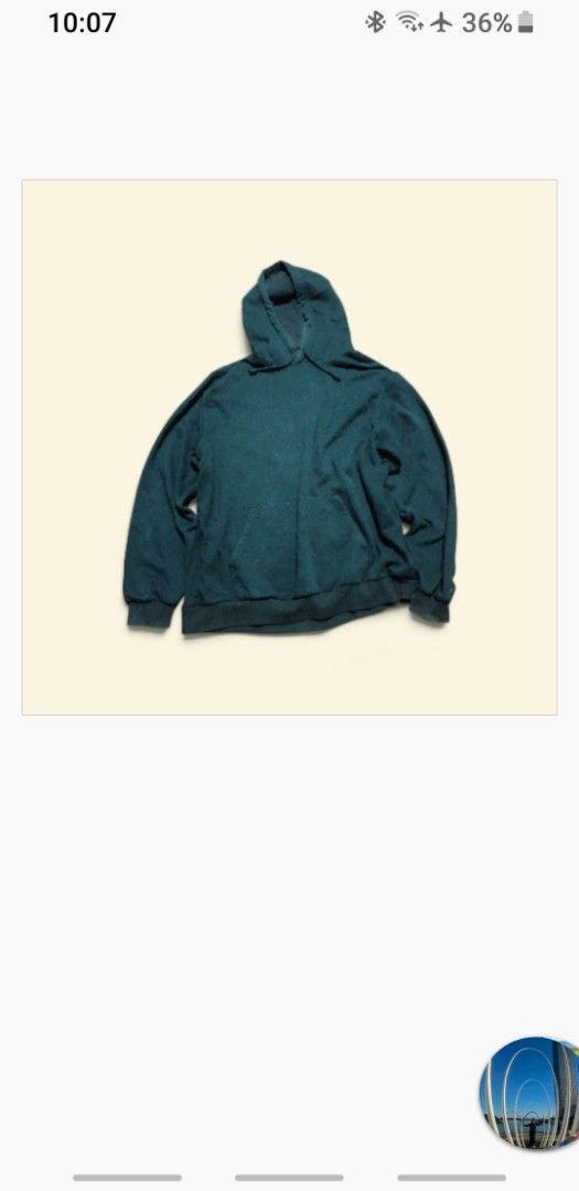 Dark teal pullover hoodie with front pocket (Category: Coats, Jackets and Outerwear) located in Manila. Submitted by royalbear_94fa3c (Listing ID 1468260382, Image 1). Description: - Color: Dark Teal - Fit: Standard fit, comfortable everyday sweatshirt - Features: Adjustable matching drawstrings and a handy front kangaroo pocket - Details: Long sleeves with ribbed cuffs and hem to hold its shape - Style: Casual and easy to style for daily wear.