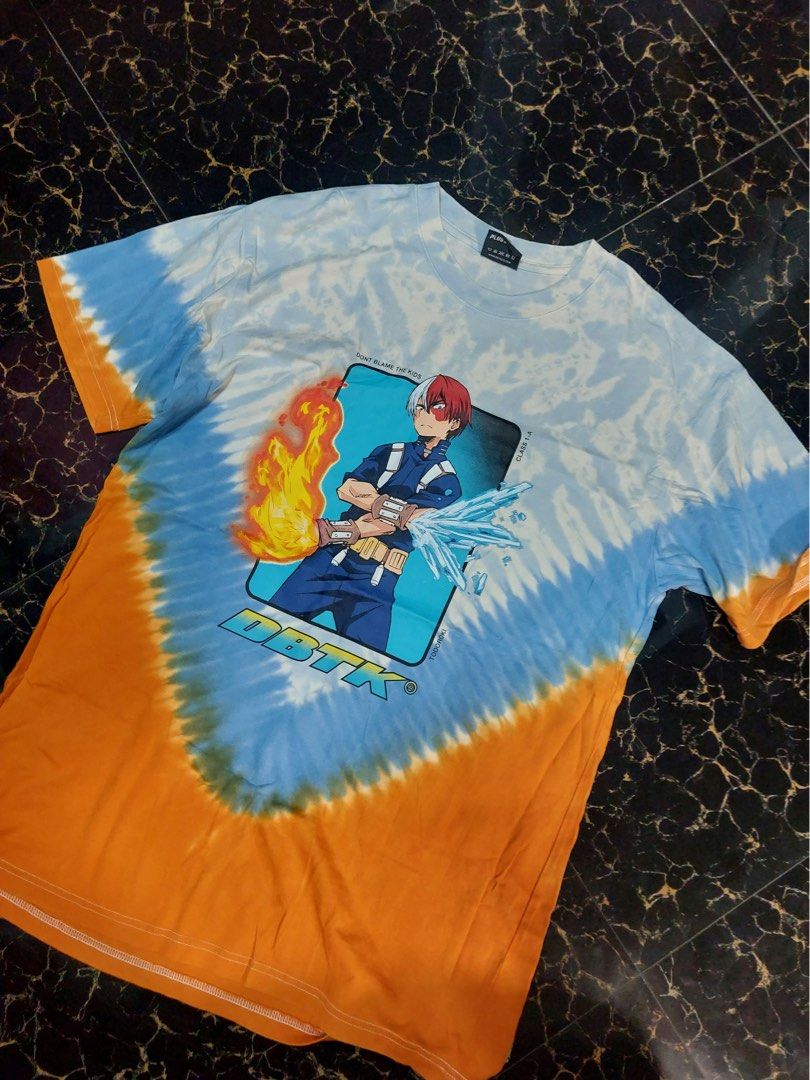 DBTK Shoto Todoroki Tie Dye (Category: Tshirts & Polo Shirts ) located in Bacolod City. Submitted by escanaur (Listing ID 1468092738, Image 1). Description: ANGAS NETO PANG DRIP MO! 22x30 loc: Bacolod mod: J&T/ meetup w/n Bacolod mop: GCash.
