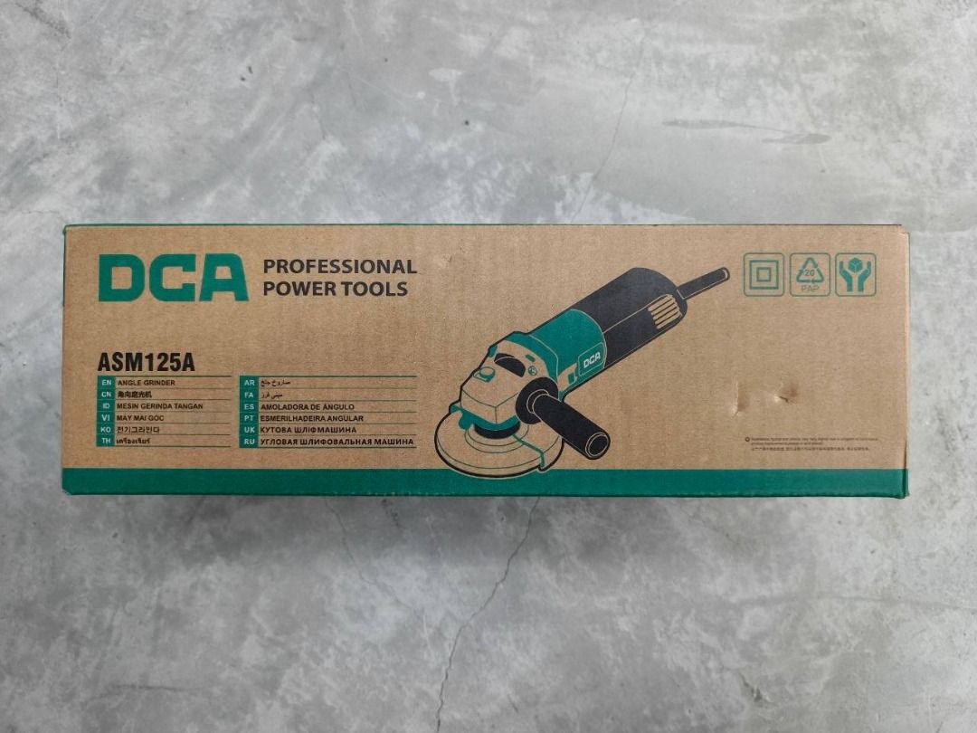DCA ANGLE GRINDER 5” 850w ASM125A (Category: Everything Else Others) located in Manila. Submitted by 09171479278_elsie. (Listing ID 1468065166, Image 3). Description: DCA ANGLE GRINDER 5” 850w ASM125A.