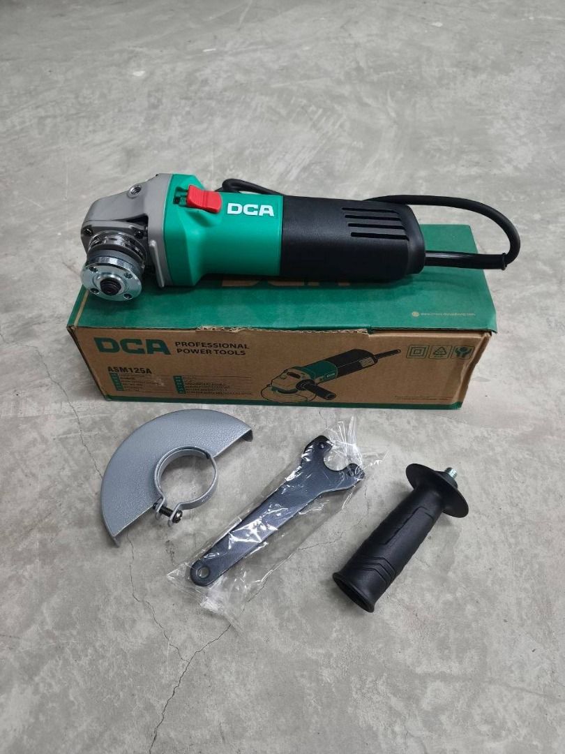 DCA ANGLE GRINDER 5” 850w ASM125A (Category: Everything Else Others) located in Manila. Submitted by 09171479278_elsie. (Listing ID 1468065166, Image 2). Description: DCA ANGLE GRINDER 5” 850w ASM125A.