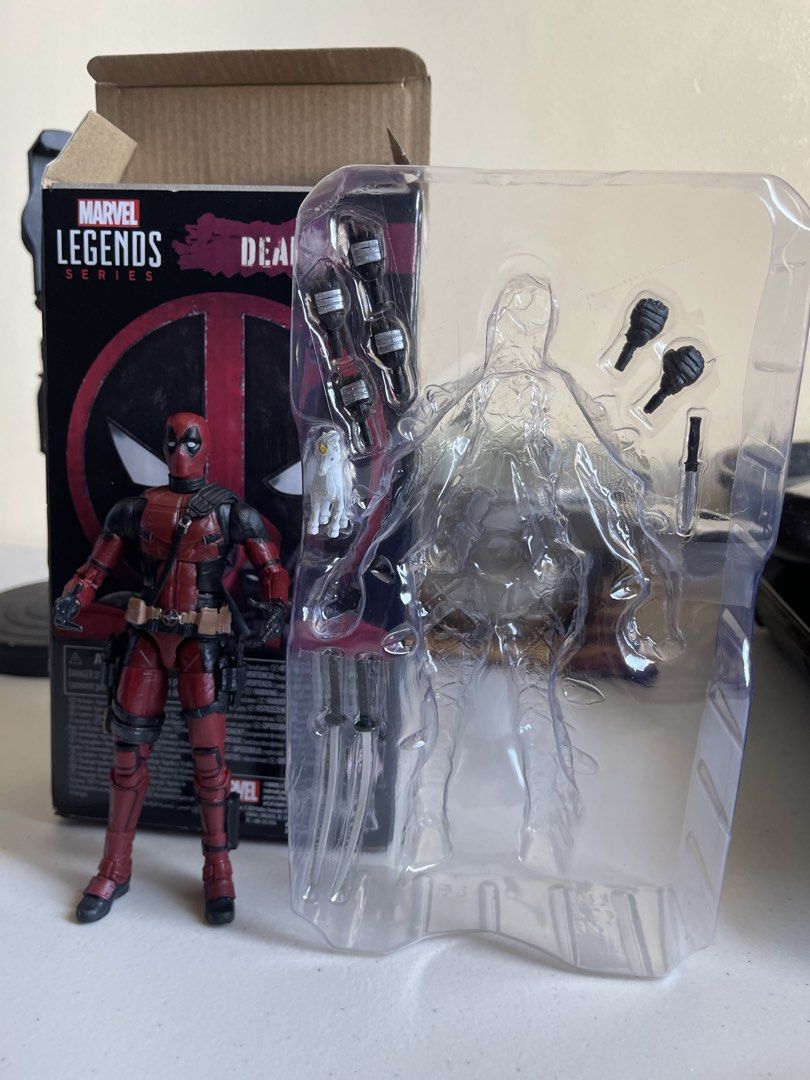 Deadpool Marvel Legend (Category: Action & Battle Toys) located in Manila. Submitted by mightydeer.0a5501 (Listing ID 1468080495, Image 2). Description: Wasn’t used at all, just opened it for pictures to sell it and selling to save money to buy a new one. (If a trade is possible let’s talk).