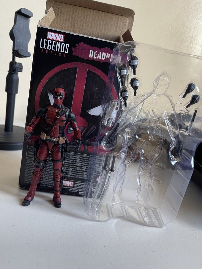 Deadpool Marvel Legend (Category: Action & Battle Toys) located in Manila. Submitted by mightydeer.0a5501 (Listing ID 1468080495, Image 3). Description: Wasn’t used at all, just opened it for pictures to sell it and selling to save money to buy a new one. (If a trade is possible let’s talk).
