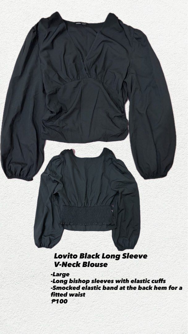 DECLUTTERING CLOTHES (Category: Shirts) located in Manila. Submitted by cherslugo (Listing ID 1468281829, Image 3). Description: -item descriptions and prices are indicated in each picture -delivery/pick up via courier shoulder by the buyer, no meet ups 📍taguig area.