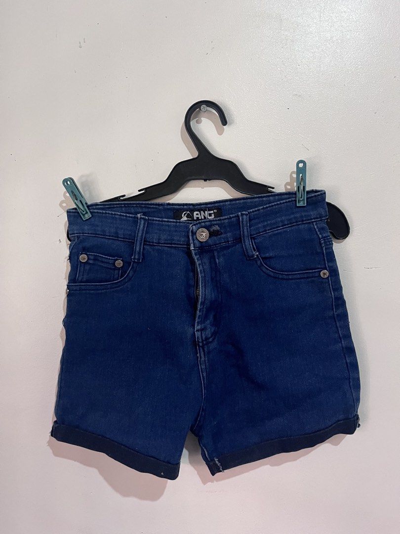 Denim shorts (Category: Shorts) located in Manila. Submitted by serra_shop (Listing ID 1468200859, Image 1). Description: Waist 23-25 Xs-Small Location: Pampanga Courier: J&T.