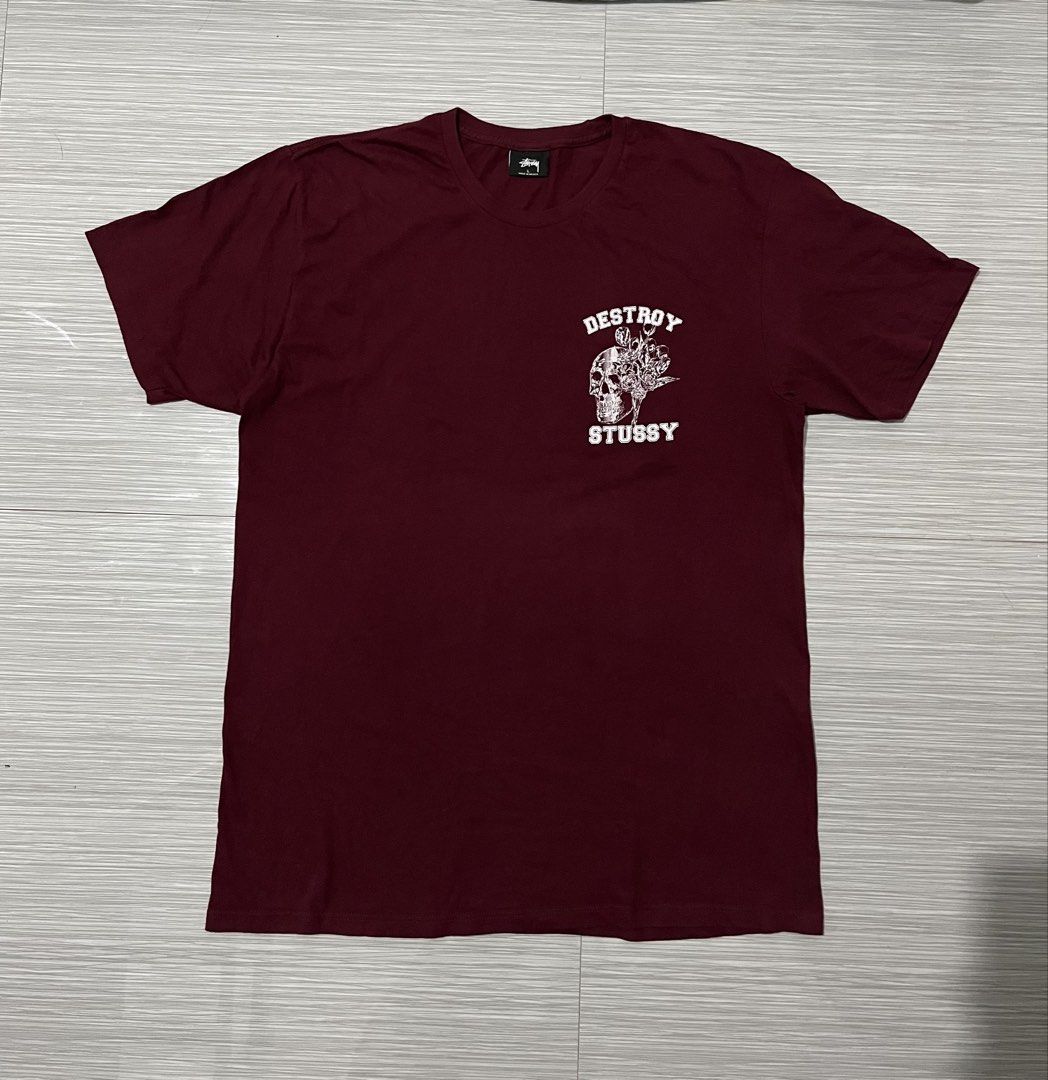 DESTROY STUSSY SKULL TEE (Category: Tshirts & Polo Shirts ) located in Santa Cruz. Submitted by youngearth.c72f95 (Listing ID 1468059681, Image 2). Description: LIKE NEW NO ISSUE DIMES-22x30.5 L ON TAG.