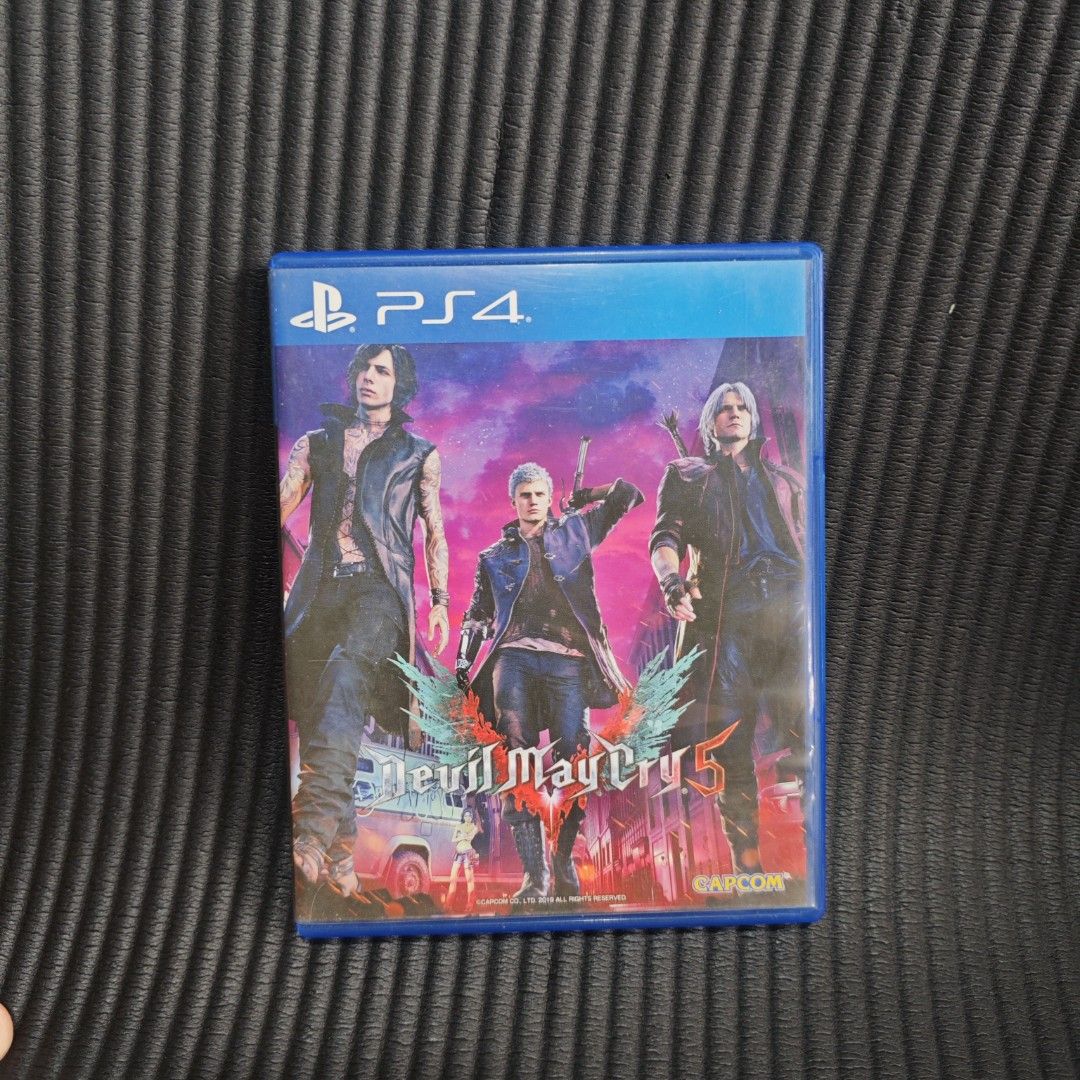 Devil May Cry 5 PS4 Game (R3) (Category: PlayStation) located in Quezon City. Submitted by shopme_gadget30 (Listing ID 1468128751, Image 1). Description: kindly read the details first for sale fixed price good condition tested and working with Case and disc game compatible to ps4 /ps5 console R3 Region qc area meet up: sm north shipping fee must shoulder by the buyer via lalamove or grab payment: bdo/gcash happy gaming everyone.