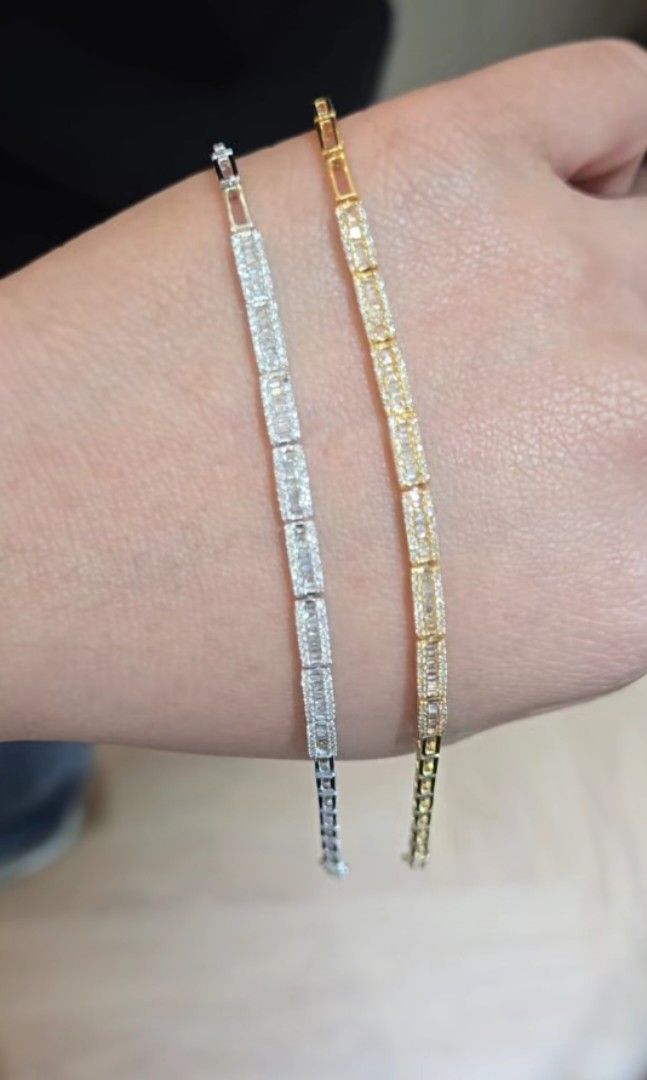 Diamond Bar Bracelet (Category: Bracelets) located in Malolos. Submitted by keenhorse_ef38ab (Listing ID 1468281886, Image 2). Description: ₱125,500 .95carats diamond 18Karat gold To purchase, please send the ff: Name: Address: Contact Number: CASH ON DELIVERY VIA LBC LAYAWAY 20% downpayment 2 months.