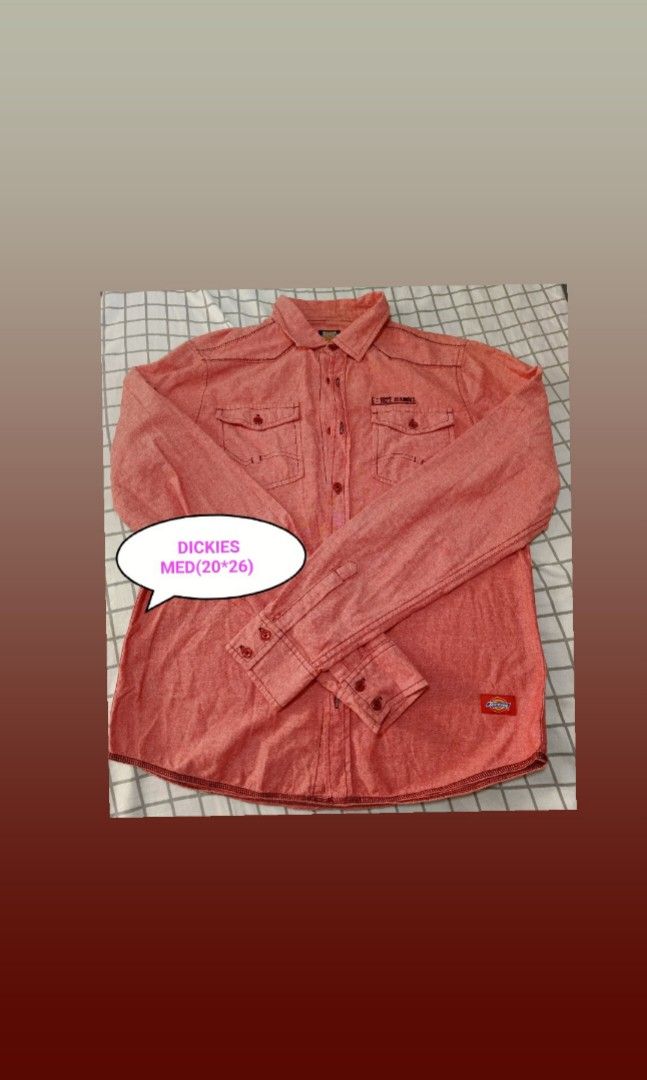 DICKIES POLO LONGSLEEVE MEN MED(20*26) (Category: Formal Shirts) located in Quezon City. Submitted by ahyazheabea (Listing ID 1465677754, Image 1). Description: .