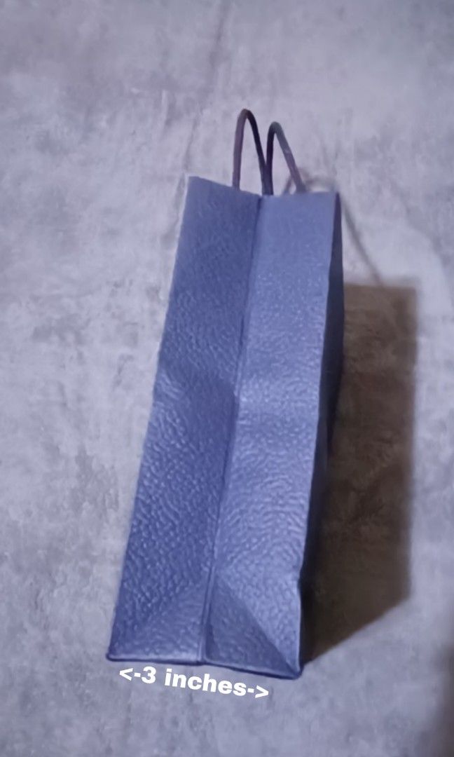 Dior Small Paper Bag (Category: Everything Else Others) located in Bacoor. Submitted by nineties_kid (Listing ID 1468106476, Image 2). Description: <==== Dior Small Paper Bag Bag width: 8 inches Bag length: 9.5 inches Bag space: 3 inches _________________________ -Modes Of Delivery: J&T/Lalamove/ LBC (Cash on Pick-up or COD -Meet-up (Bacoor Cavite Area/Mandaluyong-Shaw,Hulo,Makati Ave) -Modes Of Payment: GCASH NO LAST MINUTE CANCELLATION AND JOY 