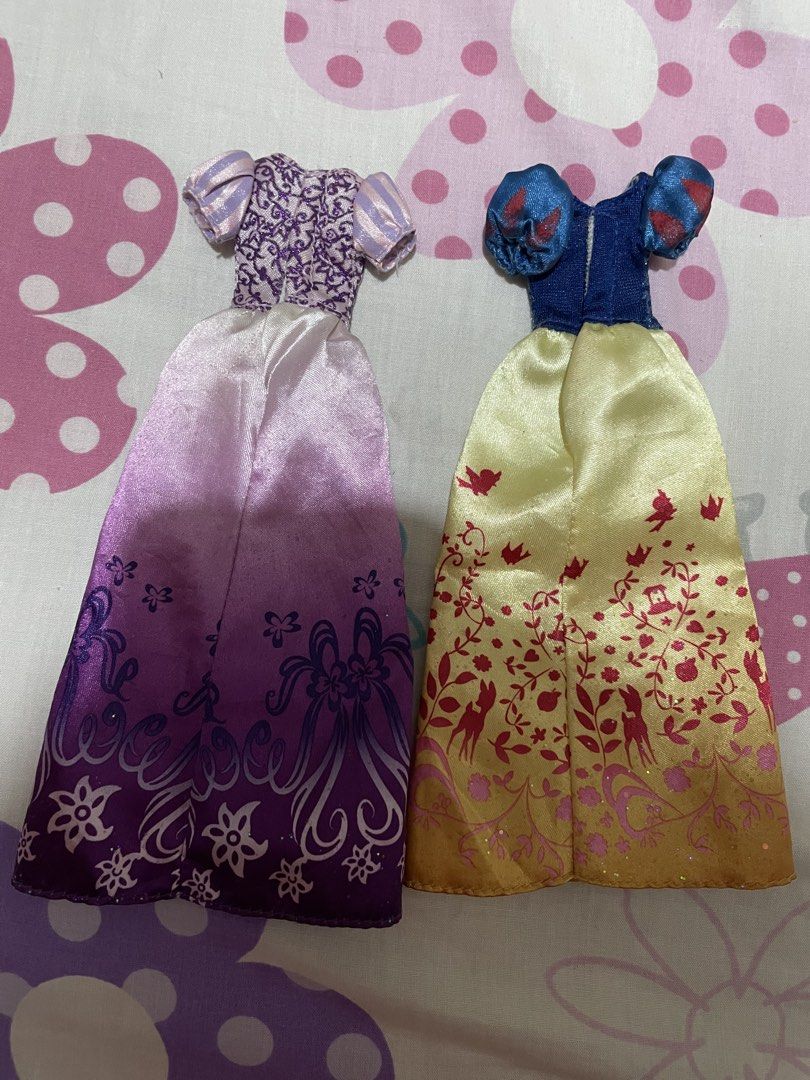 Disney Princess Doll Dresses (Category: Kids Toys) located in Angeles City. Submitted by livingdollaccesories (Listing ID 1468191846, Image 2). Description: disney princess hasbro dresses 50 pesos each or 100 peso bundle :)) can fit mh, eah, bratz, hasbro disney dolls.