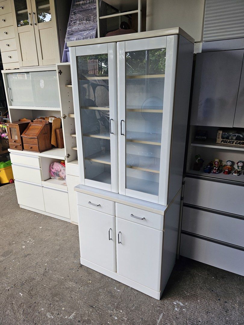 Display Cabinet‼️ (Category: Shelves, Cabinets & Racks) located in Quezon City. Submitted by ledamadel (Listing ID 1468280795, Image 2). Description: Display Cabinet‼️₱7,800‼️ ✔️L-30.5 H-74 W-16 inches 📐 ✔️5 Adjustable Shelves🗄 ✔️Compress & Plywood Back 🪵 ✔Scratches As-is! 👌 Location: 40 Aplaya St Napocor Vill. Tandang Sora Quezon City. For inquiry please Pm us or Call. 09066885859 Please like our page thanks! 👇👇👇👇 KMA O’shop #japansurplu