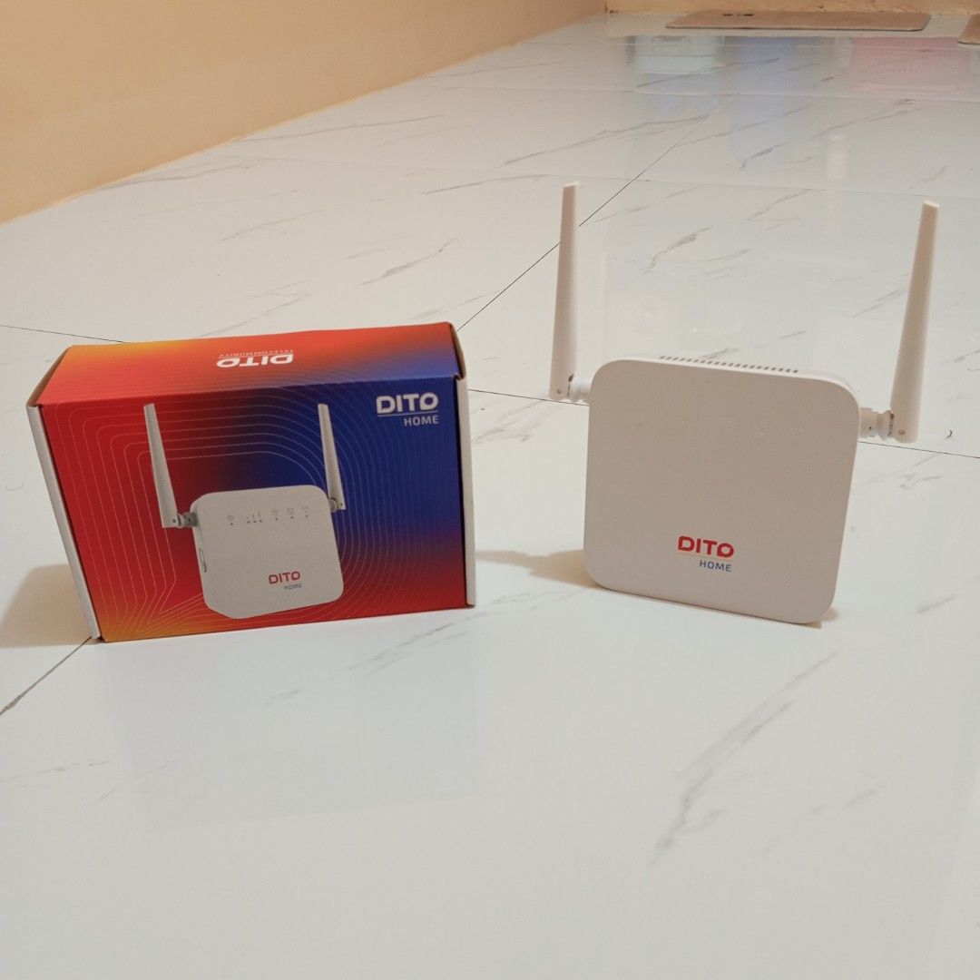 DITO Home Wifi (Category: Electrical, Adaptors & Sockets) located in Quezon City. Submitted by lorenzo_yu (Listing ID 1468256653, Image 3). Description: .