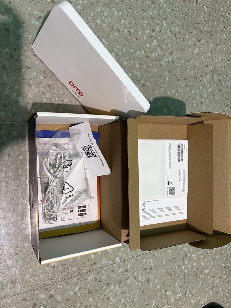 DITO WOWFI PREPAID WIFI (Category: Sim Cards) located in Quezon City. Submitted by gamitnirod (Listing ID 1468213427, Image 3). Description: -Almost brand new -Used for 1 month while waiting for wired fiber connection -Purchased for ₱1,400 -No issue -Payment via Gcash/MAYA Please send a message if you have questions.
