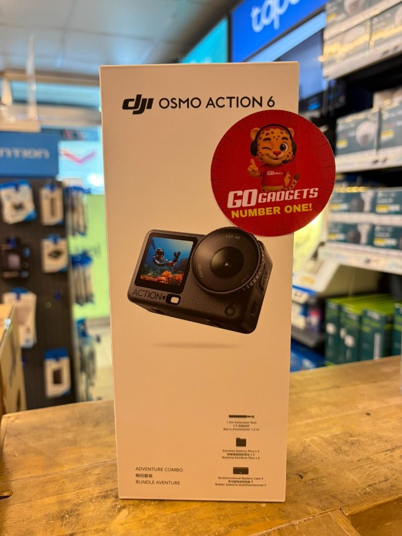 DJI ACTION 6 ADVENTURE COMBO (Category: Cameras) located in Caloocan City. Submitted by brightfalcon.8419cc (Listing ID 1468170088, Image 1). Description: .