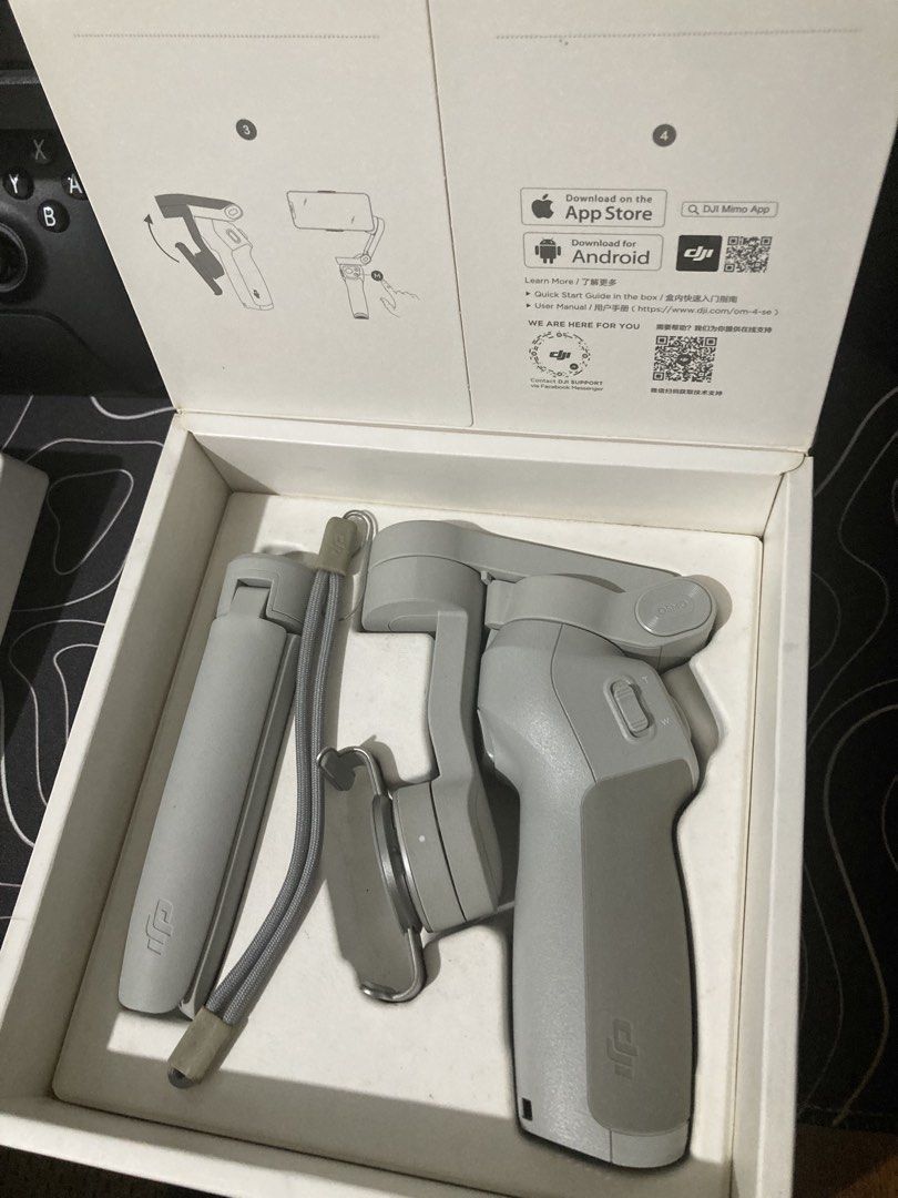 DJI OM 4 SE (Category: Other Gadgets) located in Malolos. Submitted by belowretail (Listing ID 1468209077, Image 1). Description: FOR SALE!! Very clean DJI OM 4 SE For shipping, shouldered by the buyer .