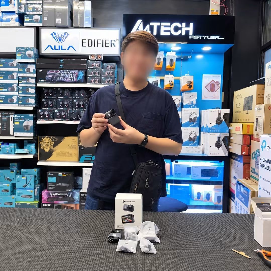 DJI Osmo Nano 128GB! (Category: Cameras) located in Caloocan City. Submitted by kentsalvador31 (Listing ID 1468133203, Image 3). Description: Legit seller, happy buyer! 🙌🔥 Thank you sir for trusting Go Gadgets - Kawit Cavite para sa inyong DJI Osmo Nano 128GB! Super light, compact, at solid sa video quality! 🎬⚡ Gusto mo rin ba mag-upgrade ng mini action cam? 📩 Send us a direct message now for inquiries & orders! Go Gadgets - Kawit Cavite 💬 M