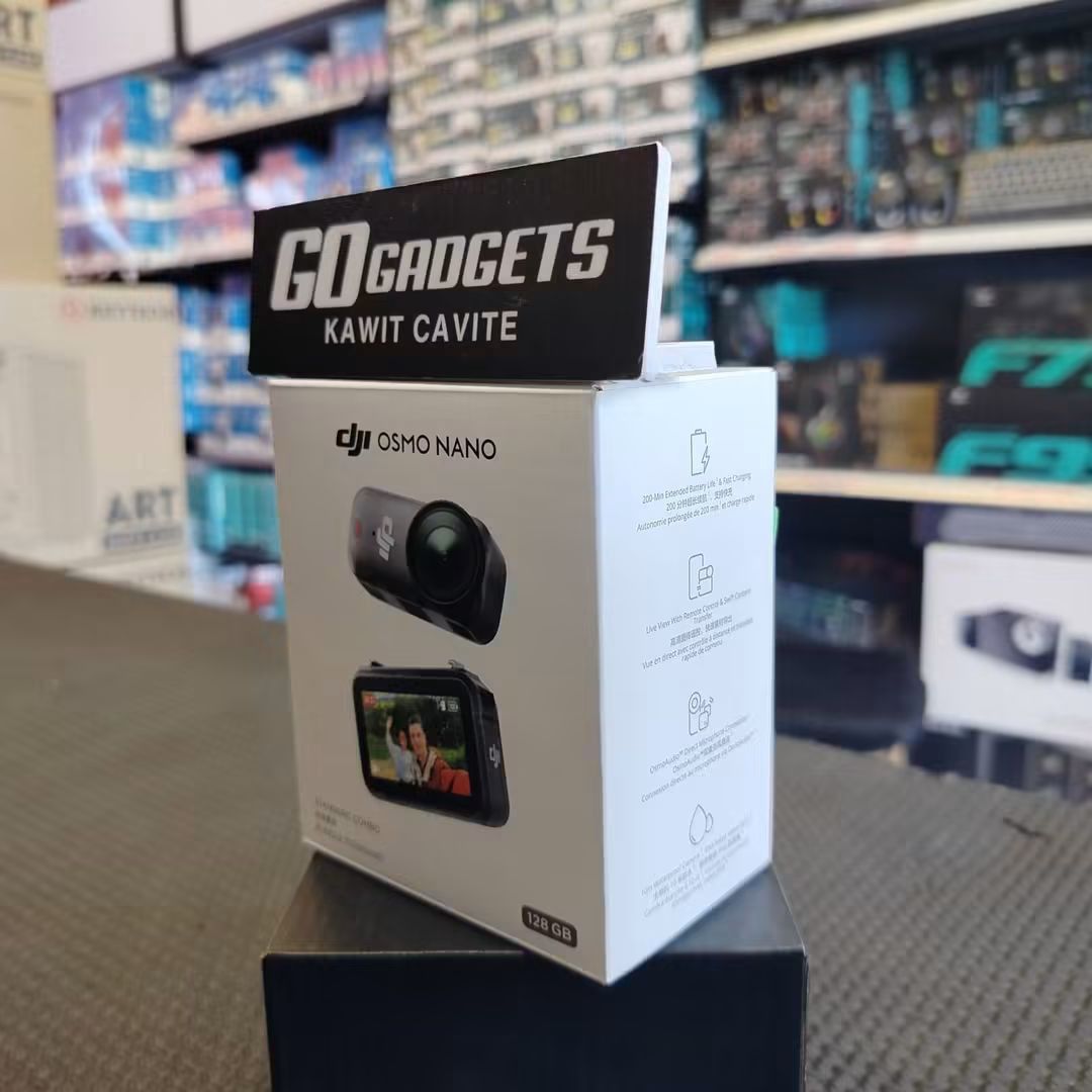 DJI Osmo Nano 128GB! (Category: Cameras) located in Caloocan City. Submitted by kentsalvador31 (Listing ID 1468133203, Image 1). Description: Legit seller, happy buyer! 🙌🔥 Thank you sir for trusting Go Gadgets - Kawit Cavite para sa inyong DJI Osmo Nano 128GB! Super light, compact, at solid sa video quality! 🎬⚡ Gusto mo rin ba mag-upgrade ng mini action cam? 📩 Send us a direct message now for inquiries & orders! Go Gadgets - Kawit Cavite 💬 M