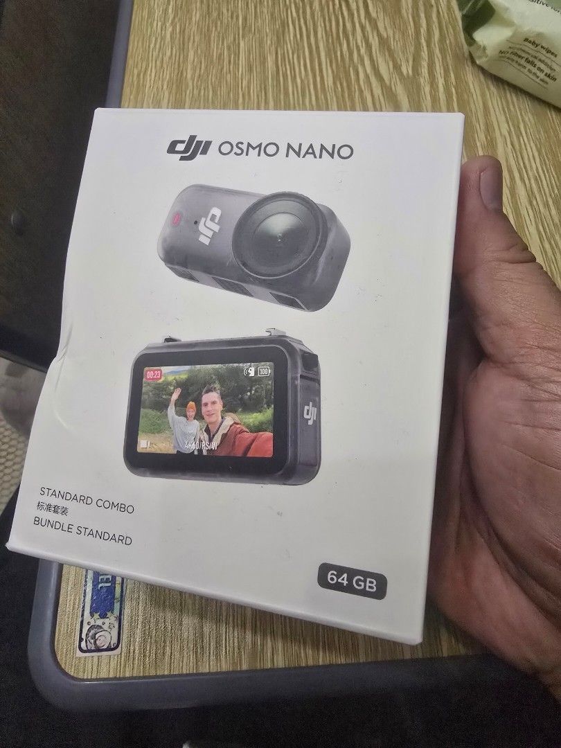 DJI OSMO NANO 64GB BRANDNEW (Category: Cameras) located in Caloocan City. Submitted by sai1032013 (Listing ID 1468072043, Image 1). Description: brandnew sealed.