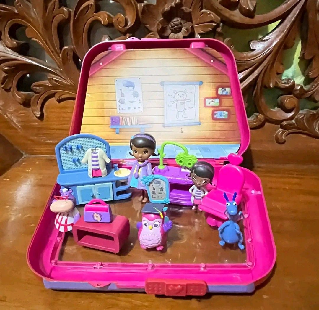 Doc McStuffins (Category: Kids Toys) located in Quirino. Submitted by dolliedoll (Listing ID 1468065830, Image 2). Description: Doc McStuffin Set 880 only‼️ From 🇬🇧/🇯🇵/🇭🇰 Box ✅ Used items, BAWAL SA MAARTE expect minor scratches and issues. We sell items AS IS. Will declare if may major issues like damage on the item. Check photos to inspect🔎 MOD: JNT MOP: GCASH LOC: QUIRINO PROVINCE 3404 MINE NOW, PAY NOW WE SHIP NATIONWIDE 📩PM SURE BUYER