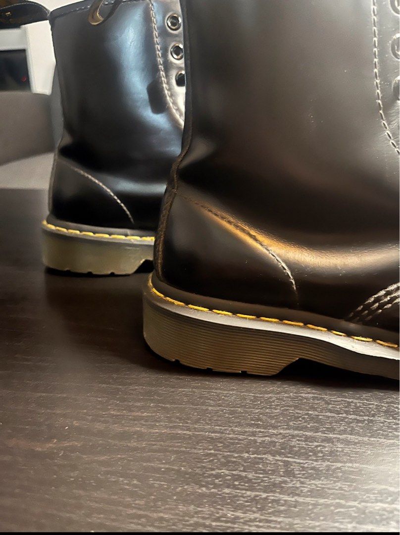 Dr. Martens (Doc Martens) Authentic 1460 Boots (Category: Dress Shoes) located in Manila. Submitted by boadokrist79172 (Listing ID 1468213308, Image 2). Description: Orig price: 10,990 pesos Selling price: 5,500 only FREEBIE: orig Dr. Martens Wonder Balsam (shoe polisher, same brand) -soles are still good as new! .