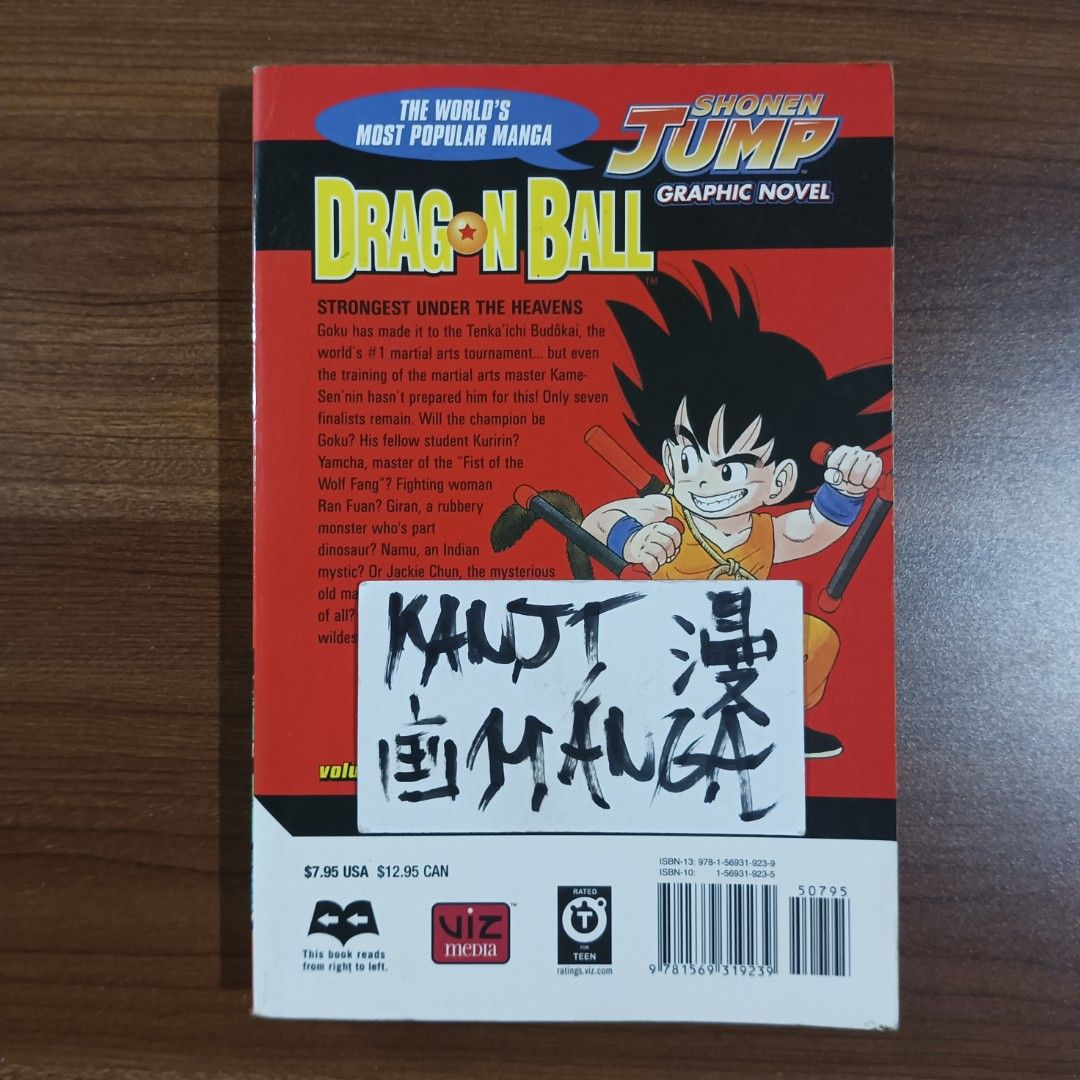 Dragon Ball Manga Volume 4 (Category: Comics & Manga) located in Davao. Submitted by kanjimangaonlinestore (Listing ID 1468193133, Image 2). Description: • Dragon Ball, Vol. 4 Condition: Well Used Yellowing / Markings Location: Davao City MOP: Gcash MOD: J&T / SPX.