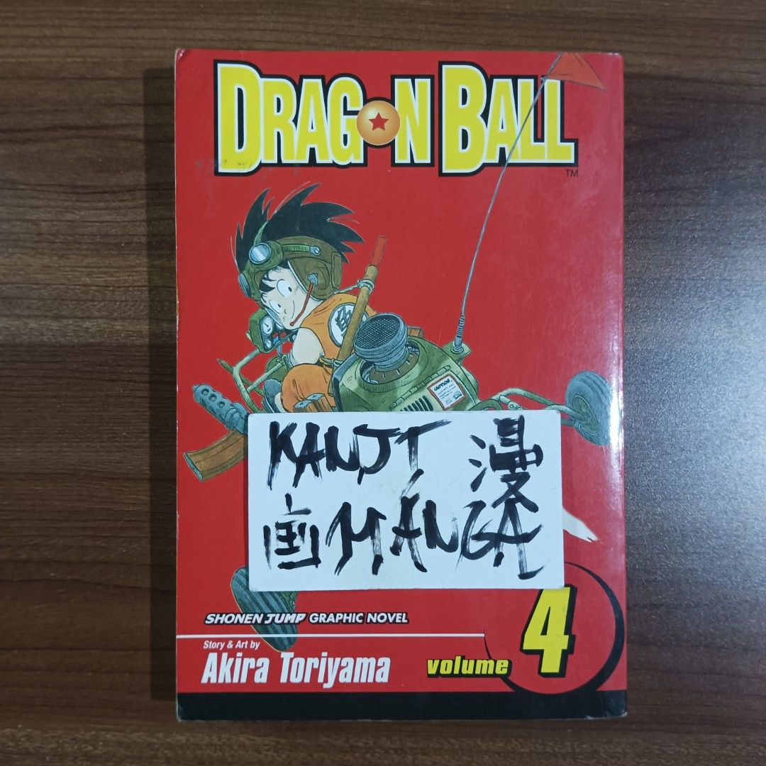 Dragon Ball Manga Volume 4 (Category: Comics & Manga) located in Davao. Submitted by kanjimangaonlinestore (Listing ID 1468193133, Image 1). Description: • Dragon Ball, Vol. 4 Condition: Well Used Yellowing / Markings Location: Davao City MOP: Gcash MOD: J&T / SPX.