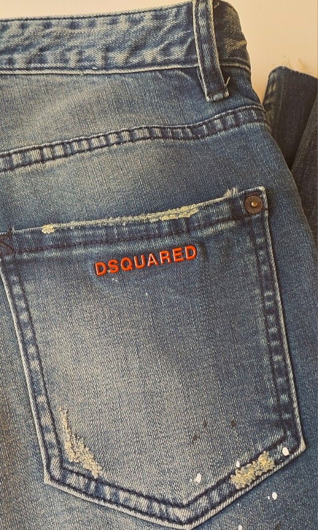 👌Dsquared2 Jeans – Relax Long Crotch Paint Splatter Denim👌 (Category: Jeans) located in Pozorrubio. Submitted by infinite_grind_0.1 (Listing ID 1467927183, Image 2). Description: 👌Dsquared2 Jeans (Size 46) – Relax Long Crotch Paint Splatter Denim👌 ₱1,250 📐 FLAT MEASUREMENTS: • Waist 30 • Inseam 25 • Total Length 35 • Leg Opening 6.5 #Dsquared2 #Dsquared2Jeans #Dsquared2PH #Dsquared2Size46 #DesignerJeansPH #LuxuryDenimPH #PaintSplatterJeans #