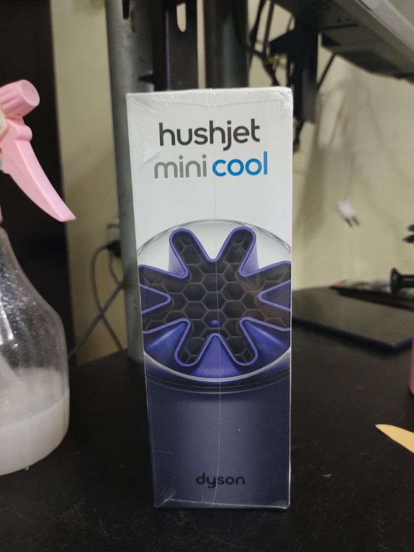 Dyson Hushjet Mini Cool Portable Fan (Category: Fans) located in Cabuyao City. Submitted by aena_ (Listing ID 1468192737, Image 1). Description: brand new/sealed last price, 3300 rfs. decluttering.