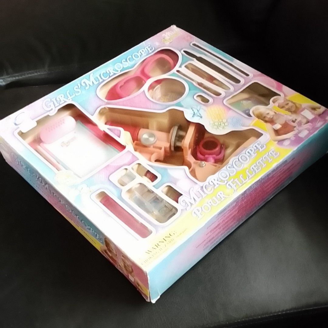 Eastcolight Micro-Science 62-Piece Girls' Microscope Set (Pink) (Category: Educational & Learning Toys) located in Antipolo. Submitted by dclutterist (Listing ID 1468066606, Image 3). Description: Up for grabs is an official Eastcolight Micro-Science 62-Piece Girls' Microscope Set in a fun pink color. A wonderful educational gift for curious kids, home science projects, or homeschooling activities. ​🔬 Key Features & Highlights: ​3 Power Magnific