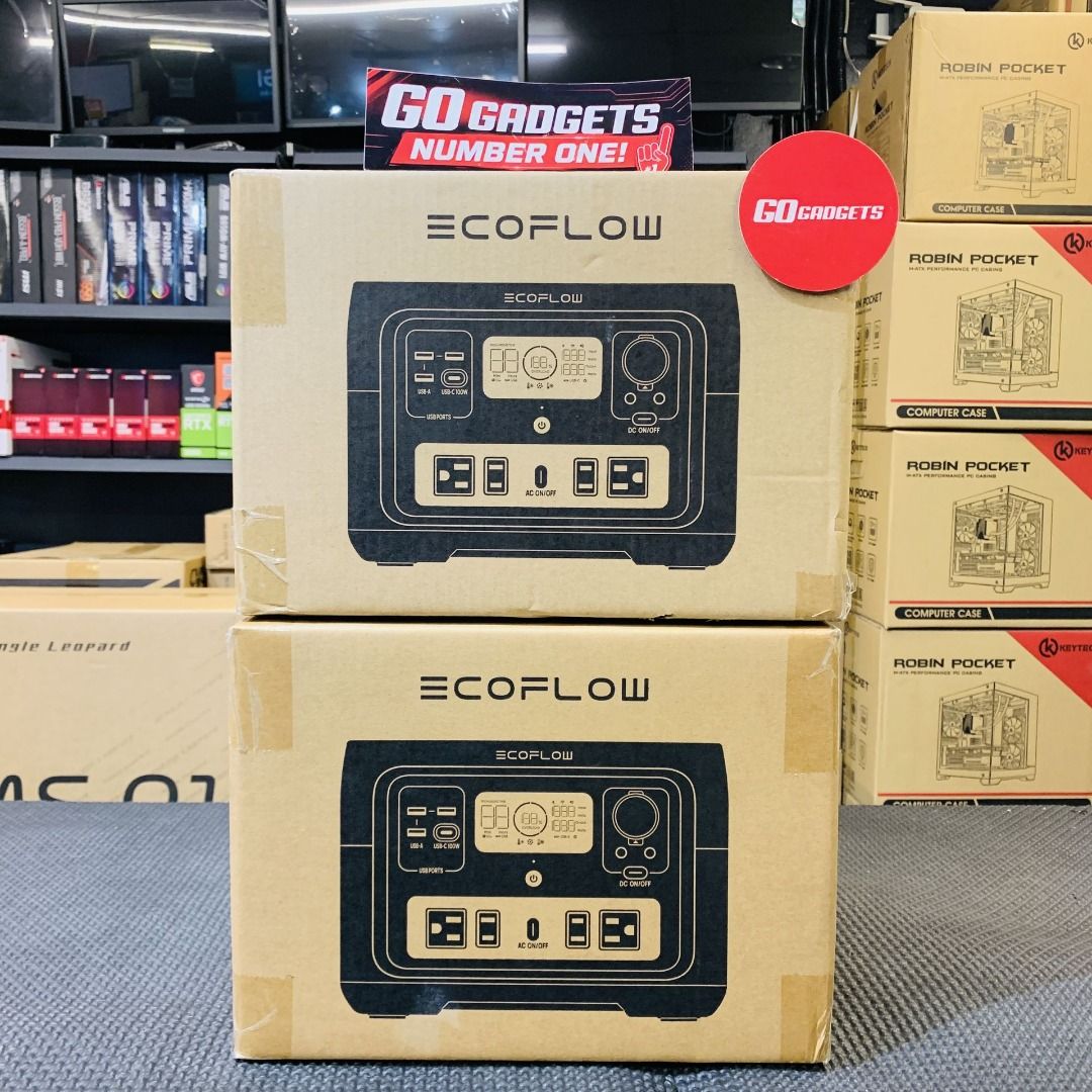 EcoFlow River 2 Max 512 Portable Power Station (Category: Batteries & Power Banks) located in Caloocan City. Submitted by joseph_elmido (Listing ID 1468174192, Image 1). Description: .
