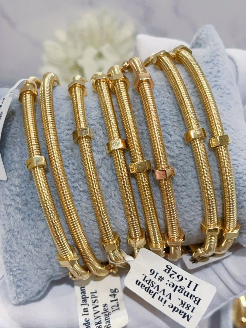ecrou bangle 18k japan gold (Category: Bracelets) located in Manila. Submitted by primejewelry (Listing ID 1468068096, Image 2). Description: .