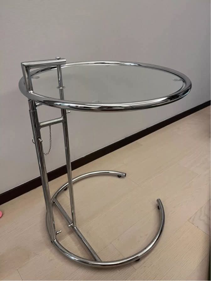 Eileen Gray Mid Century Modern Table Replica - height adjustable like original (Category: Tables & Sets) located in Valenzuela. Submitted by jhagonzales (Listing ID 1468196410, Image 3). Description: .