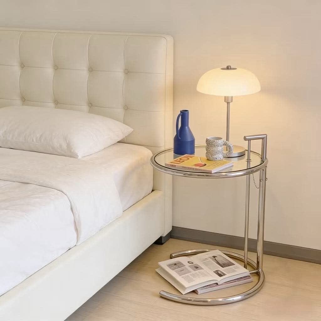 Eileen Gray Mid Century Modern Table Replica - height adjustable like original (Category: Tables & Sets) located in Valenzuela. Submitted by jhagonzales (Listing ID 1468196410, Image 2). Description: .
