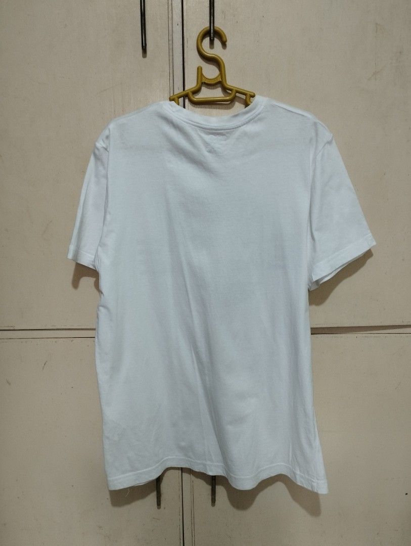 Eminem T Shirt (Category: Tshirts & Polo Shirts ) located in San Fernando. Submitted by nerosales (Listing ID 1468281132, Image 3). Description: Eminem T Shirt width 20 inches length 29 inches minor issue: very small pinhole sa front lower part. Please see last photo 499 pesos only SM City Pampanga Shipping: J&T Payment: Gcash NO COD NO COP NO WAYBILL FIRST .