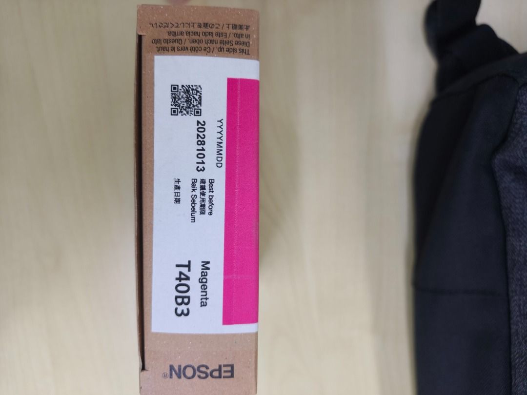 EPSON TB04B1, T40B2, TB0B3, TB0B4 FOR PLOTTER (Category: Printers, Scanners & Copiers) located in Caloocan City. Submitted by boldstorm.6c6475 (Listing ID 1468065476, Image 3). Description: MAGENTA- 5 CYAN-4 YELLOW-5 BLACK-4.
