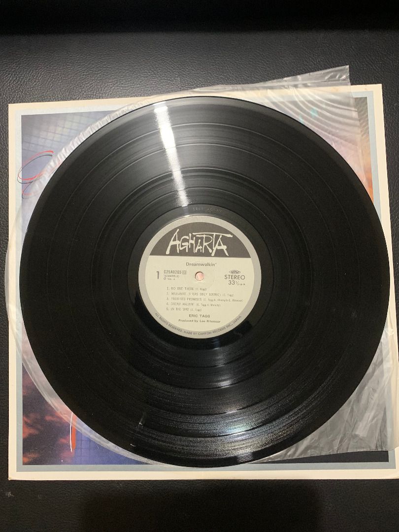 Eric Tagg - Dream Walkin' (Category: Vinyls) located in Paranaque City. Submitted by bulldogdad (Listing ID 1468283012, Image 3). Description: - Rare sought-after 1982 jazz fusion classic by Eric Tagg, the vocalist behind Lee Ritenour's biggest hits "Is It You" and "Dream Walking". - Though Ritenour's cover of "Dream Walking" was the popular version, Tagg's original take on the song which incidentally he likewise composed, is more haunting and ma