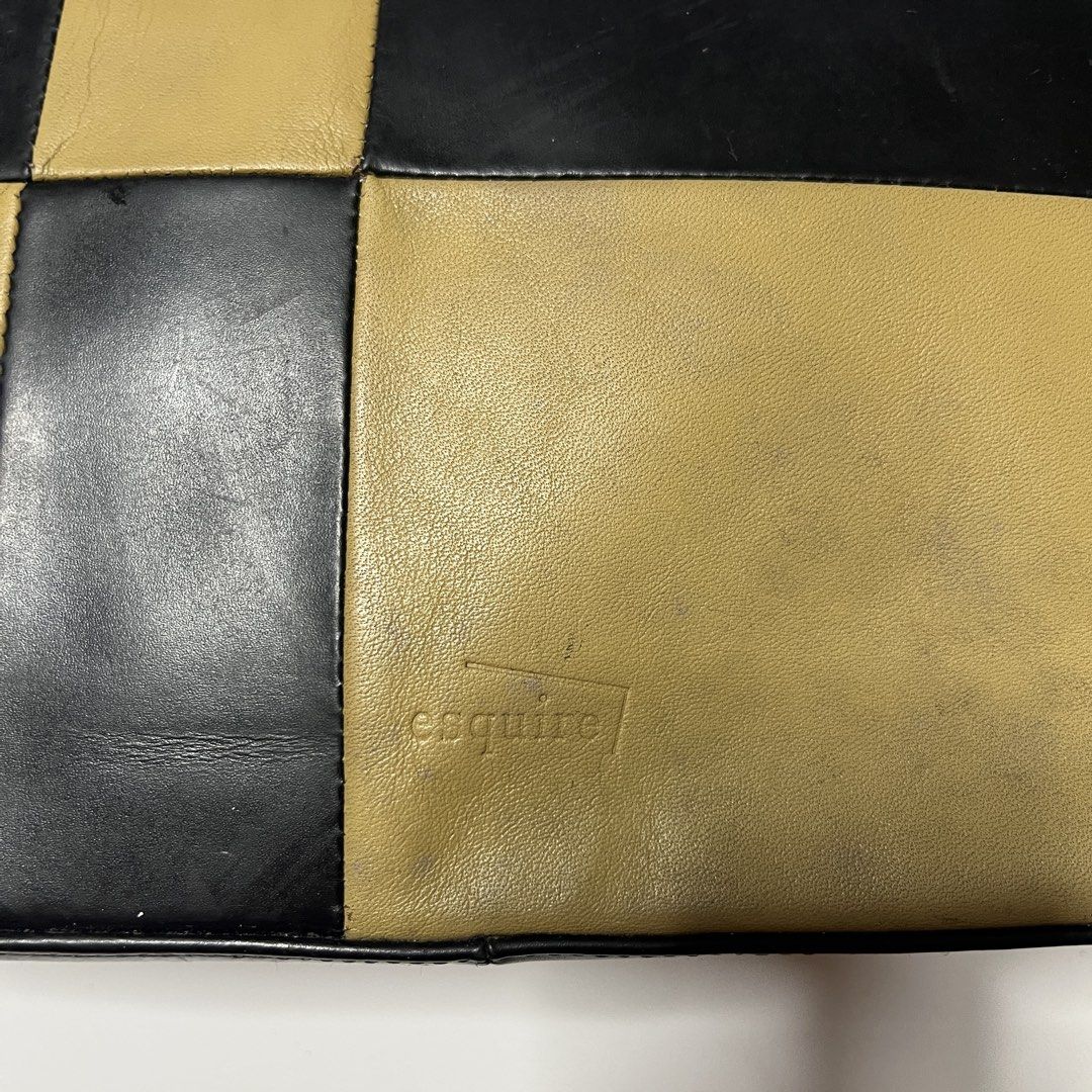 Esquire baguette bag y2k (Category: Shoulder Bags) located in Cagayan de Oro. Submitted by kojisalas (Listing ID 1468217670, Image 2). Description: Height: 7 Length: 12.5 Depth: 3 Issues: color transfer (idk how to get it off) some scratches .