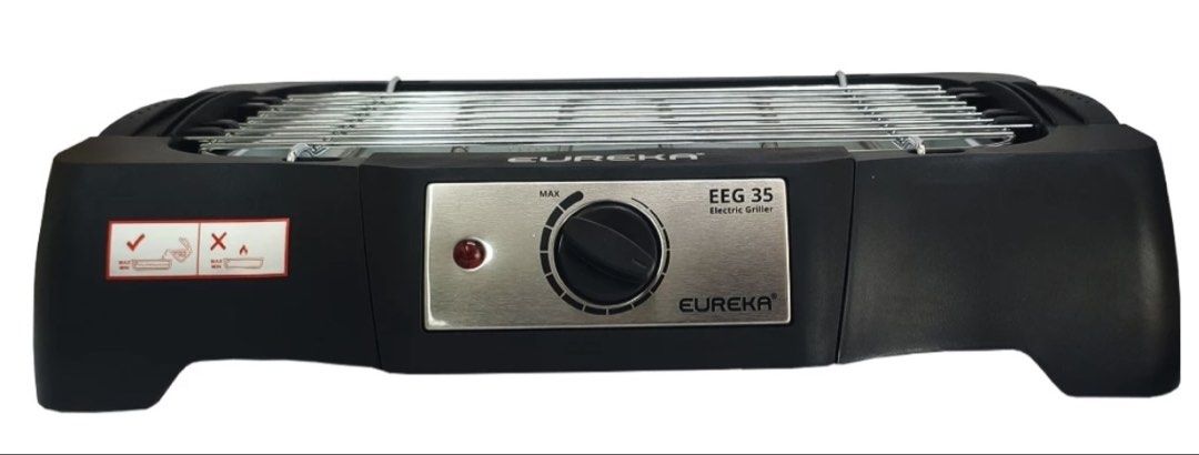 Eureka Electric Griller (Category: Cookware & Accessories) located in Marikina City. Submitted by thevelvetcat (Listing ID 1468242859, Image 3). Description: 🔥 FOR SALE: EUREKA EEG 35 ELECTRIC GRILLER 🔥 ✨ BRAND NEW! Never Used! ✨ Perfect for home grilling, family meals, and weekend samgyup or barbecue nights! 🍖🍢 Product Details: * ✅ Brand: Eureka * ✅ Model: EEG 35 * ✅ 35 cm wide stainless steel grill * ✅ Less smoke — suitable for indoor and o